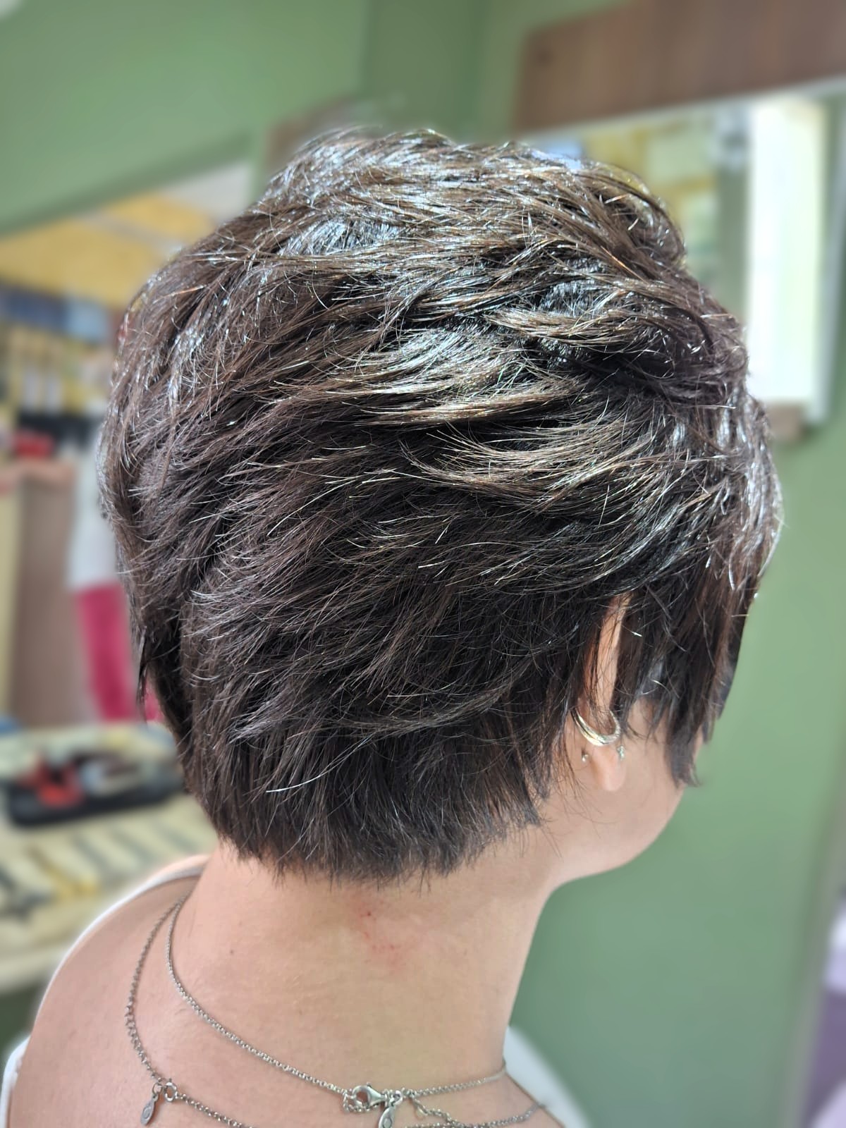 Corte curto texturizado feminino São Carlos