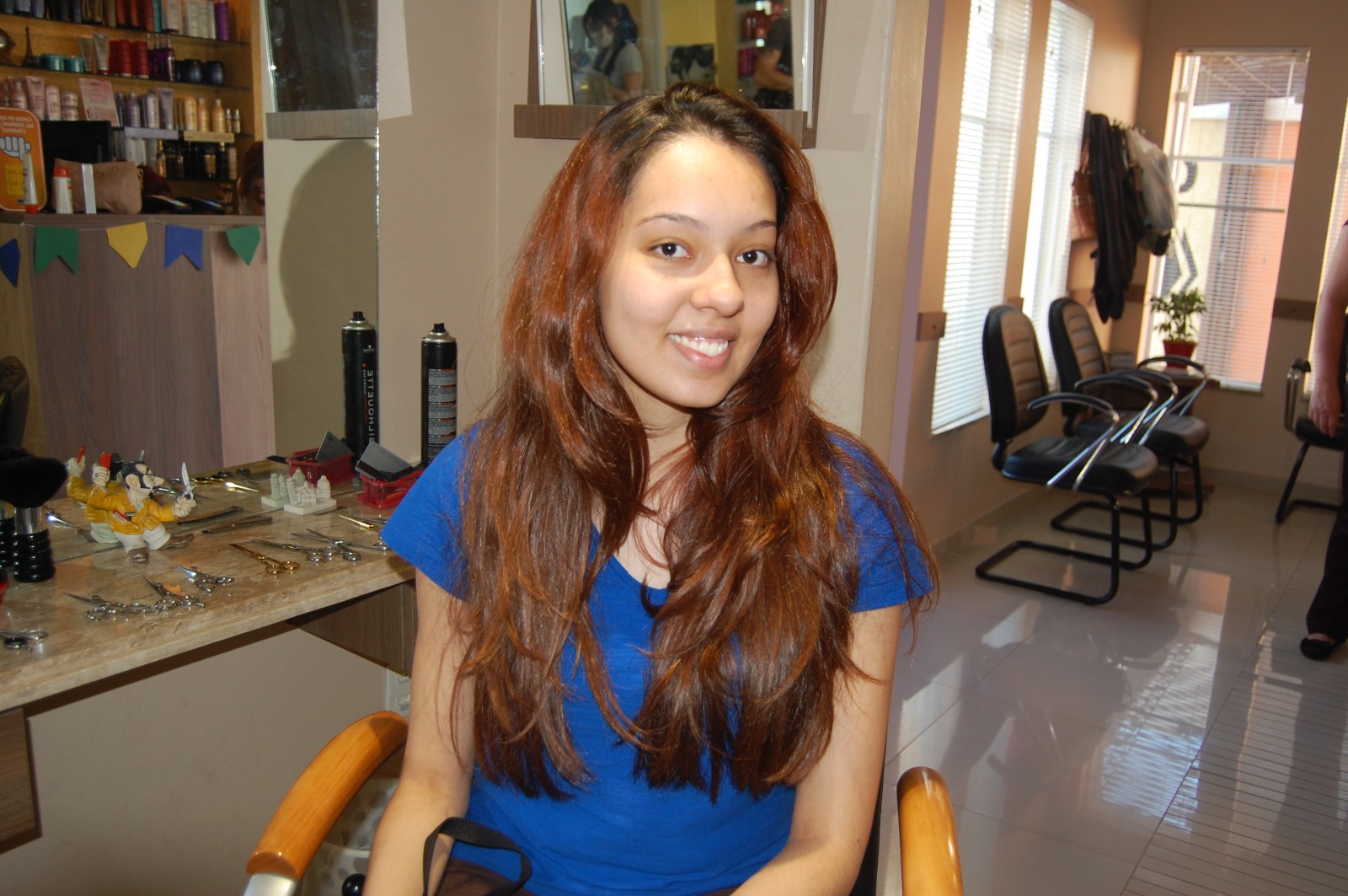 Antes — Corte Bob & Coloração